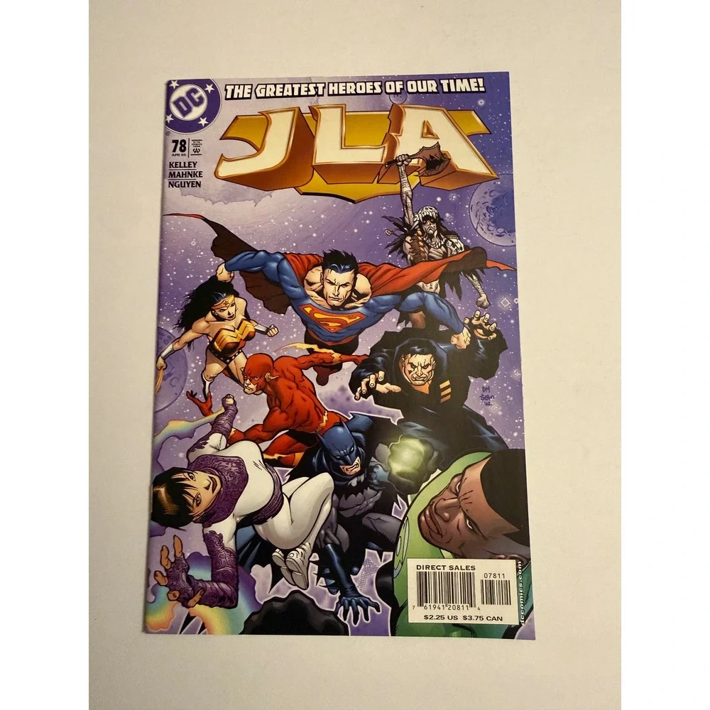 JLA Justice League of America 78 Comic‎ Book DC Comics Kelley Mahnke Nguyen